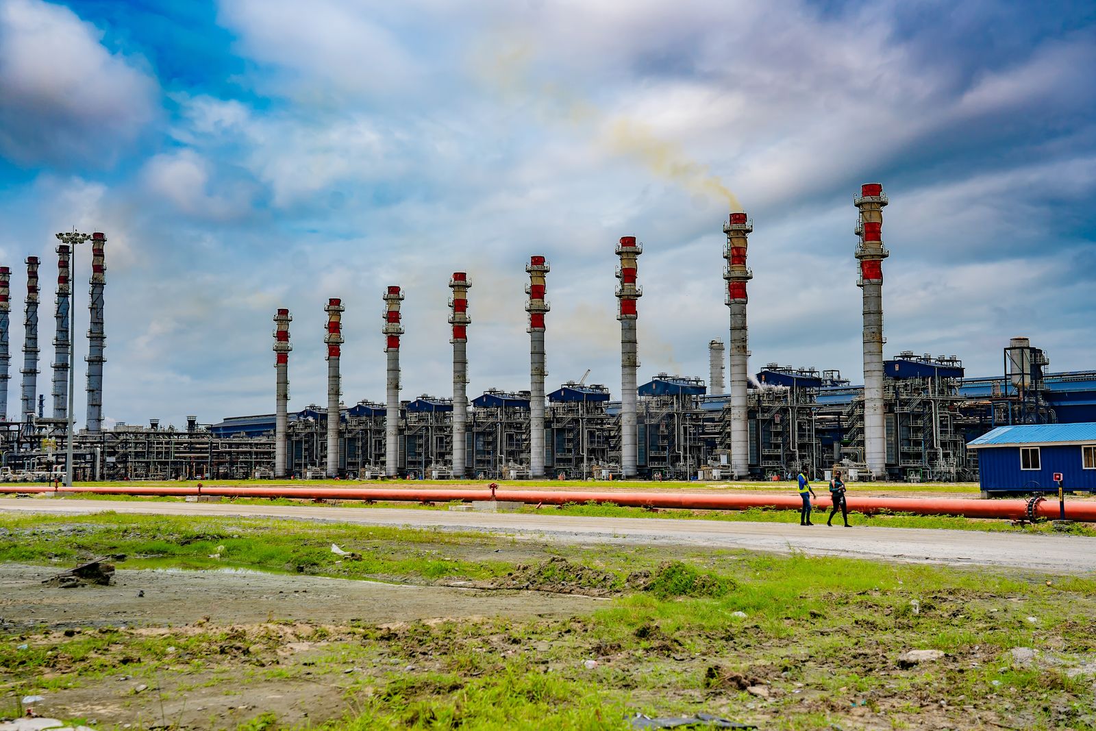 The Dangote Refinery is an oil refinery owned by Dangote Group that was inaugurated on 22 May 2023 in Lekki, Nigeria.